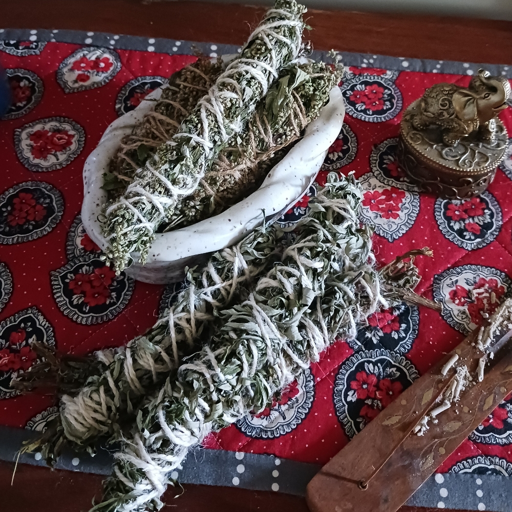 Mugwort Smudge Stick
